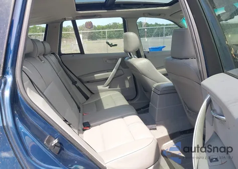 2006 BMW X3 3.0I from USA, damaged, VIN WBXPA93486WG82362